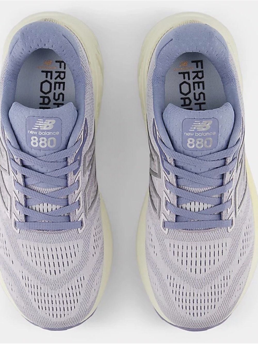 New Balance 880 Women's Running Shoes in Soft Lavender and Cream